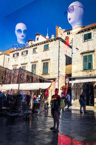 Urban Reflections XXXVIII: Dubrovnic • ©Jo Wright Whitten